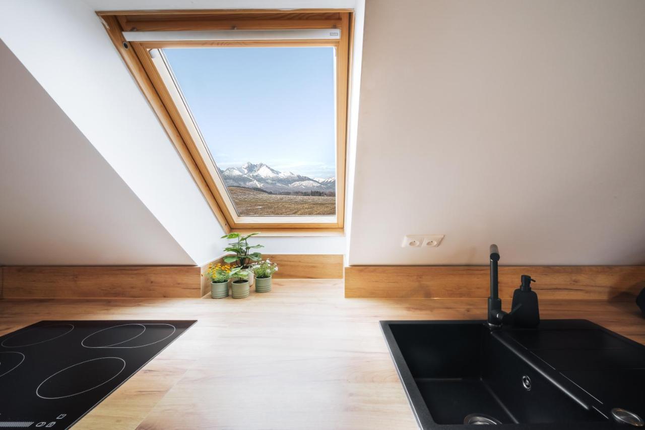 Cozy Mountain Attic Apartment In High Tatras เวลคา ลอมนิตซา ภายนอก รูปภาพ